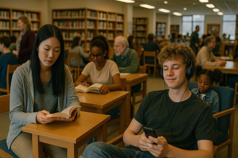 lecturas públicas en bibliotecas